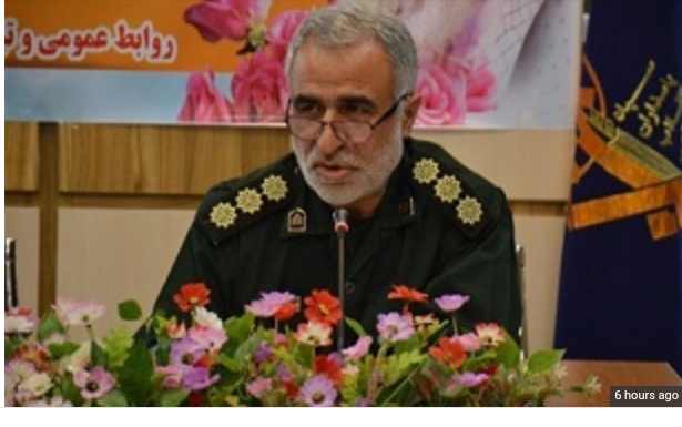 Colonel Saeid Adibi joined his martyr's friends