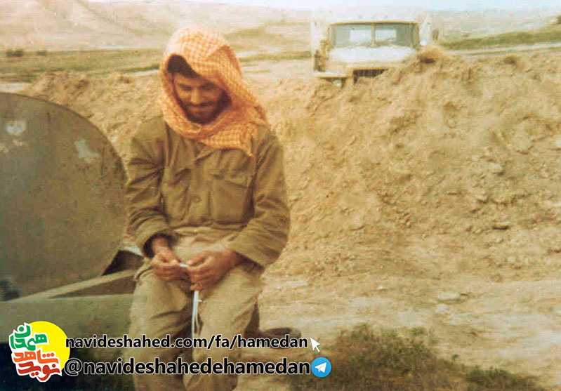 آلبوم تصاویر/شهید احمد هدایت پناه فرمانده توپخانه لشکر 32 انصار-2