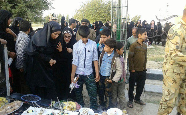 تصاویر/ اولین جشن تولد شهید مدافع حرم «صادق شیبک» در گالیکش