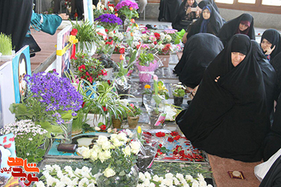 مراسم ویژه و باشکوه تحویل سال در گلزارهای شهدای سراسر استان گیلان