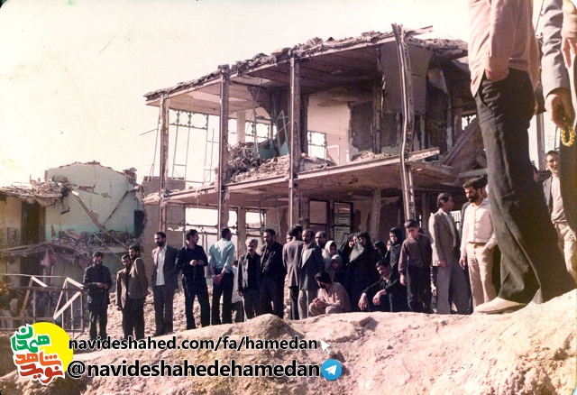 دومین حمله هوایی به استان همدان در روز قدس، این بار سال 1364 شهرستان نهاوند+فیلم و عکس