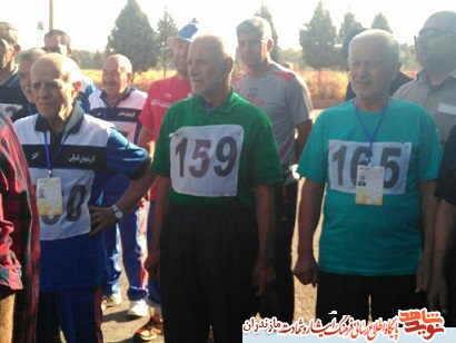 اولین دوره مسابقات ورزشی سالمندان شاهد ایثارگر سراسر کشور در کرج