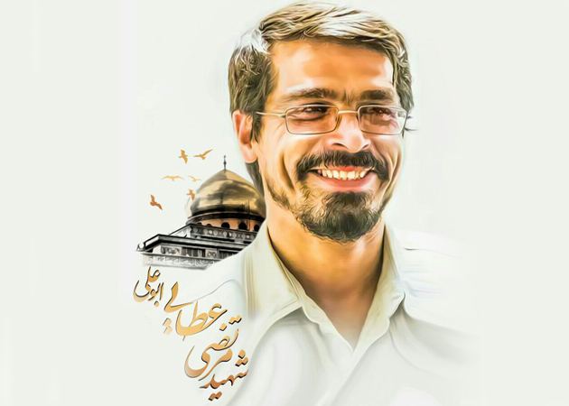 داوطلب کمک به  زائران اربعین حسینی؛ شهید مدافع حرم مرتضی عطایی