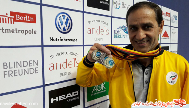 کسب 50 مدال جهانی در رشته ورزشی حاصل تلاش جانباز موفق گیلانی+عکس