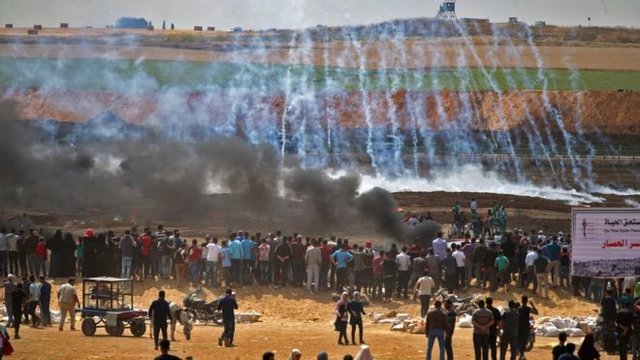 جزئیات کشتار وحشیانه فلسطینی‌ها در تظاهرات روز گذشته غزه/ آخرین آمار؛ 59 شهید و 2700 زخمی