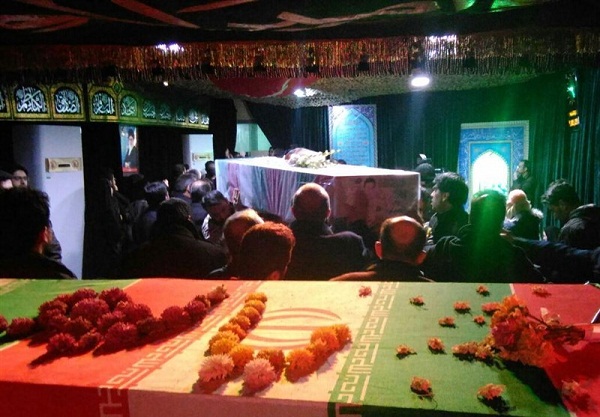 برگزاری مراسم وداع با پیکر شهدای تازه تفحص شده در معراج الشهدا
