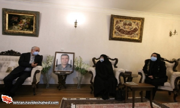 رئیس بنیاد شهید با ۲خانواده شهید «دفاع مقدس» و «مدافع سلامت»دیدار کرد