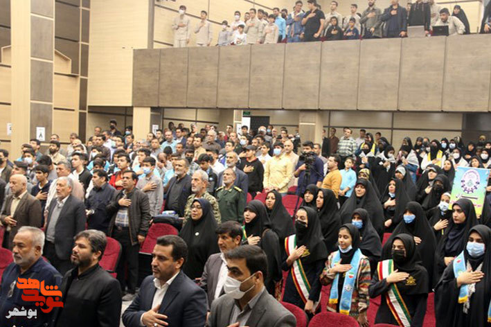 گزارش تصویری|مراسم بزرگداشت سی و دومین سالگرد شهادت «صادق گنجی» در برازجان برگزار شد