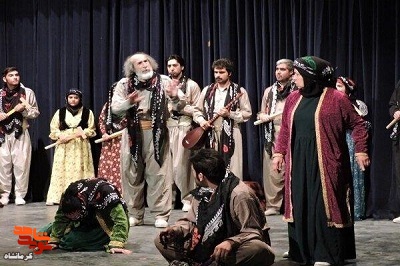 سیزدهمین جشنواره ملی تئاتر مرصاد در کرمانشاه آغاز به کار کرد