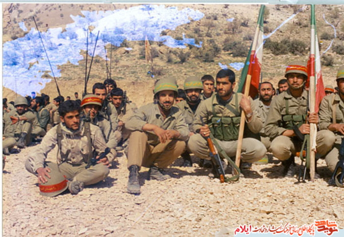 تصاویر رزمندگان ایلامی در مناطق مختلف عملیاتی  در دوران دفاع مقدس