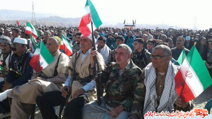 یادواره شهدای عملیات والفجر 5 و 200 شهید ایل شوهان در مهران 