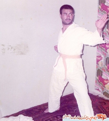 شهید حسن علی احمدی (مربی رشته کاراته)
