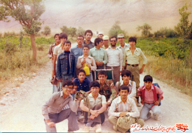 اعضای انجمن اسلامی دانش آموزان دبیرستان مجیدی - اراک 1357