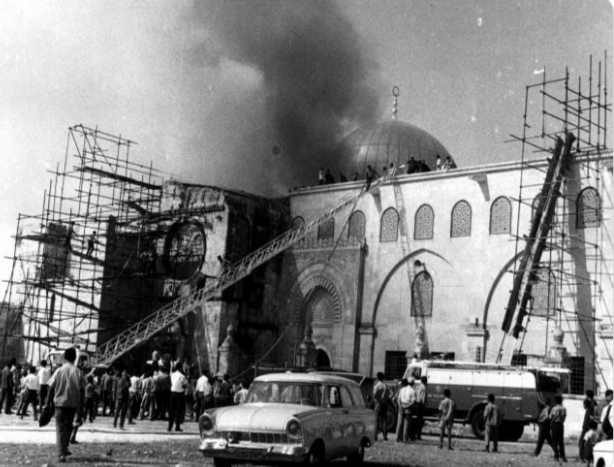 الذكرى الـ (52) لاحراق المسجد الاقصى المبارك