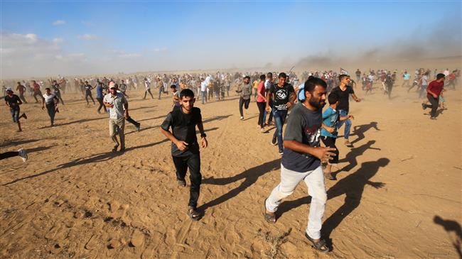 Four Palestinians killed, 120 others injured as Israeli military strikes Gaza Strip