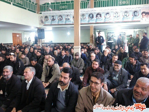 گزارش تصویری/ مراسم گرامیداشت مقام حاج قاسم و همرزمان شهیدش در خرمدره