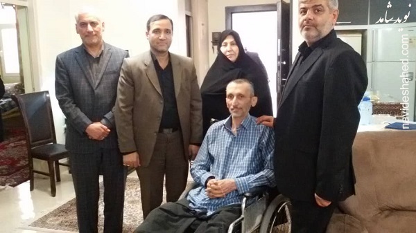 دیدار استاندار  خوزستان در سالروز شهادت امام رضا(ع)  با خانواده های معظم ایثارگران