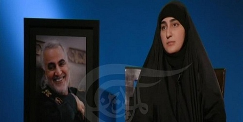 زینب سلیمانی: امام خامنه‌ای برای پدرم حکم رگ گردن را داشت