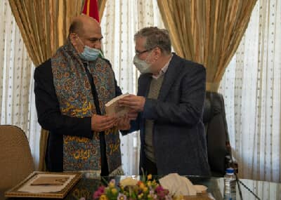 تجدید میثاق با آرمان های شهدای محور مقاومت در دیدار با سفیر عراق در تهران