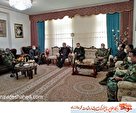 دیدار با خانواده معظم شهدای شهرستان سنقروکلیایی +تصاویر