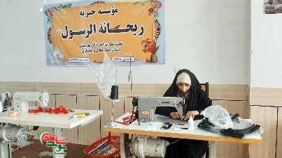 پدر شهید مدافع حرم، کارگاه تولید ماسک راه اندازی کرد پدر شهید مدافع حرم، کارگاه تولید ماسک راه اندازی کرد