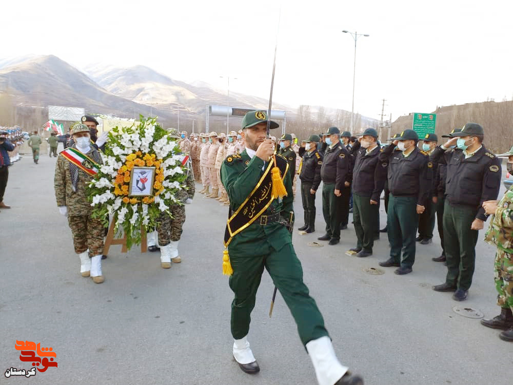 با ورود پیکر ۲ شهید آسمان کردستان عطرآگین شد