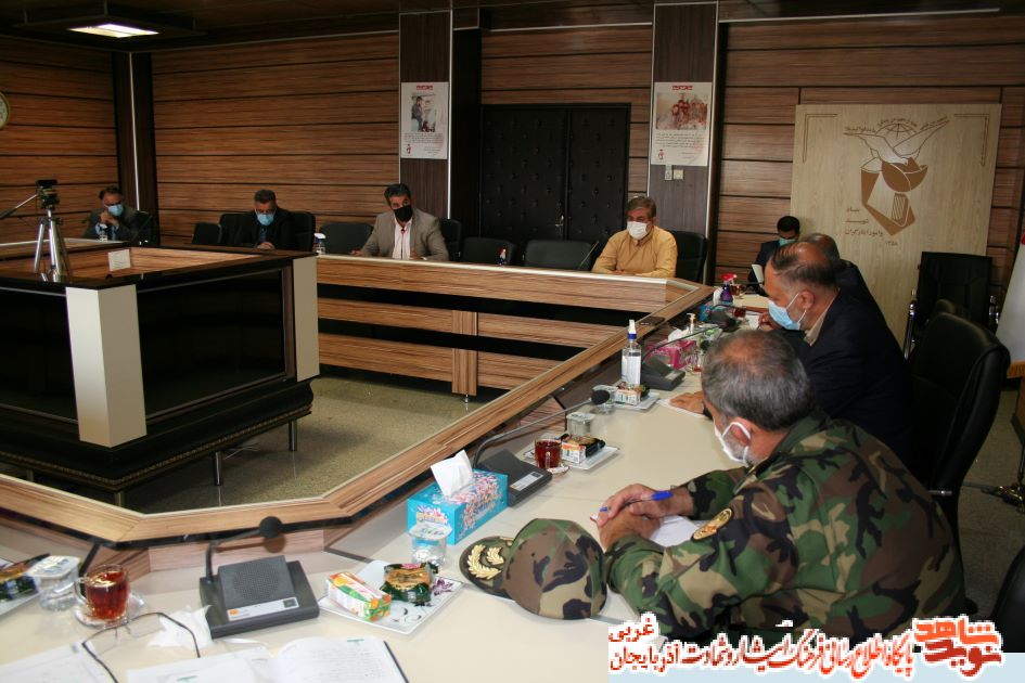 گزارش تصویری/ جلسه کمیته ایثارگران به مناسبت چهل و یکمین سالگرد دفاع مقدس، برگزار شد
