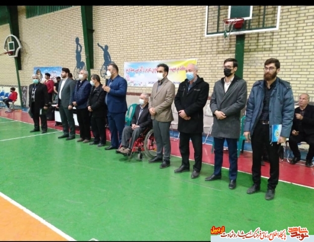 در آستانه گرامیداشت هفته بسیج لیگ والیبال فرزندان شاهد و ایثارگر در استان اردبیل برگزار شد