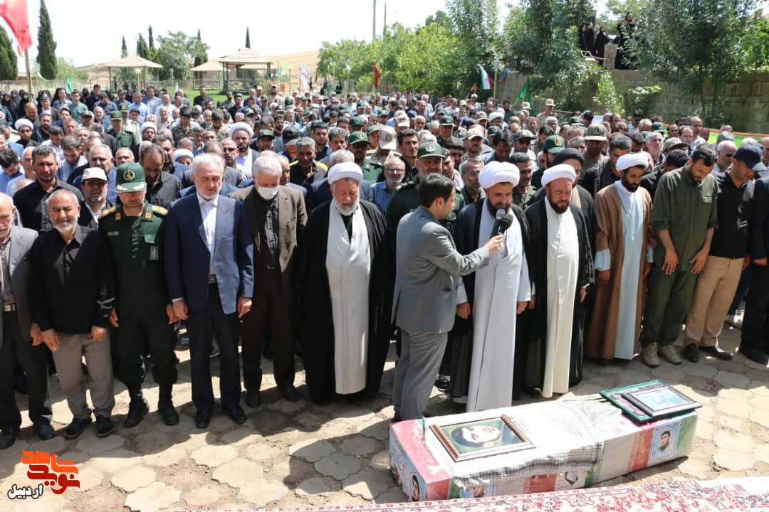 شهید الرحمن احدی در آغوش زادگاهش آرام گرفت