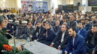 یادواره شهدای شهرستان انگوت برگزار شد