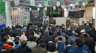 یادواره شهدای شهرستان انگوت برگزار شد