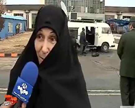 مادر سه شهید در چند متری حادثه تروریستی کرمان