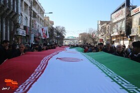 خروش انقلابی ‌اردبیلی‌ها در جشن پیروزی انقلاب اسلامی+ عکس