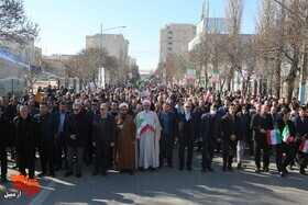 خروش انقلابی ‌اردبیلی‌ها در جشن پیروزی انقلاب اسلامی+ عکس