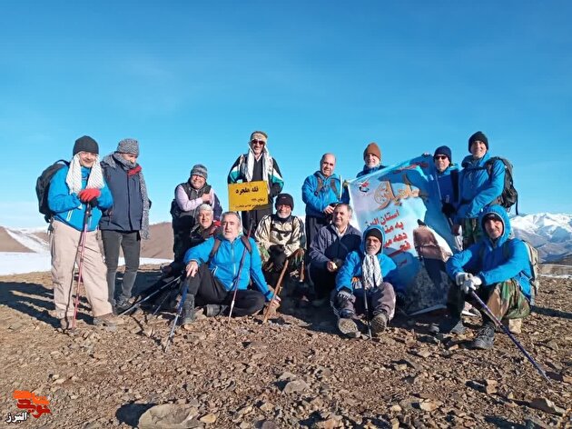گزارش تصویری| همایش کوه‌پیمایی جانبازان در البرز