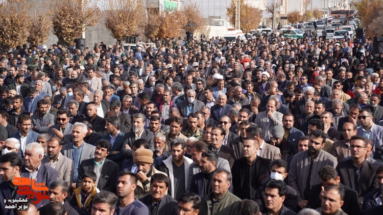 گزارش تصویری مراسم تشییع شهید حاج سید علی فردوسیان