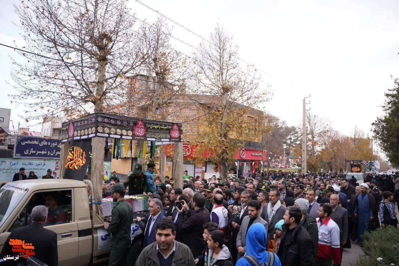 مردم کوهدشت در ایام فاطمیه پذیرای لاله های فاطمی شدند
