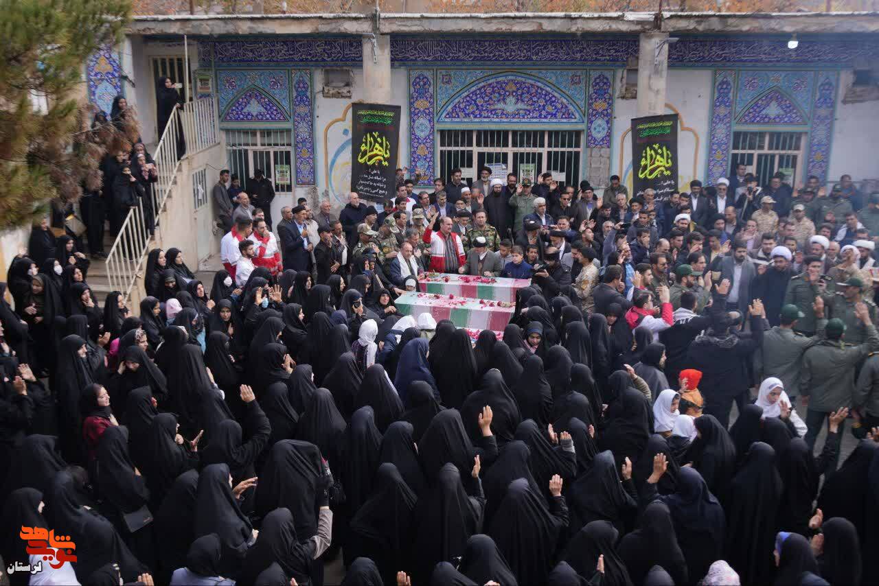 مردم کوهدشت در ایام فاطمیه پذیرای لاله های فاطمی شدند