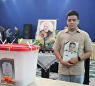 گزارش تصویری| حضور پرشور جامعه ایثارگری همدان در دور دوم انتخابات