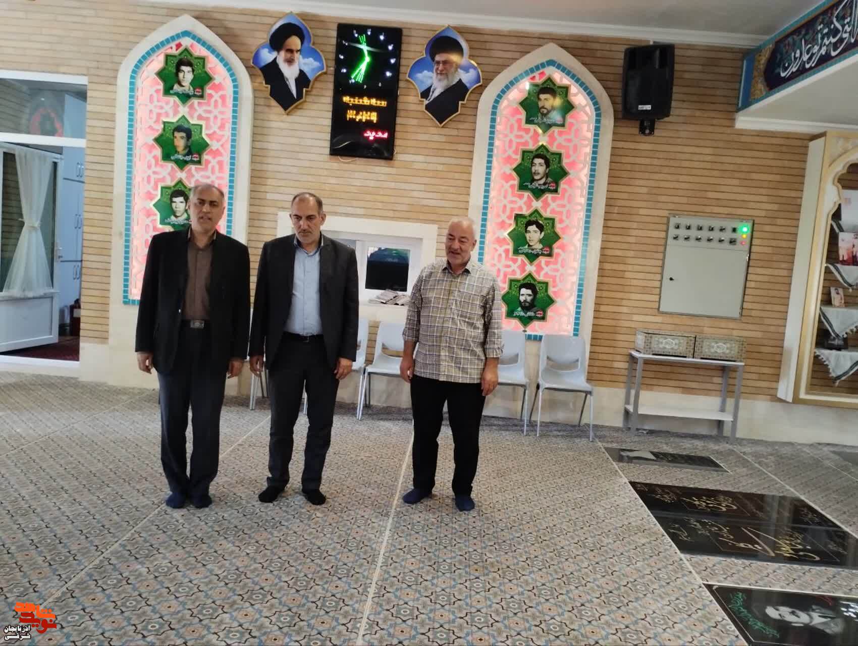 علیزاده میهمان مرکز فرهنگی گلزار شهدای شنب غازان