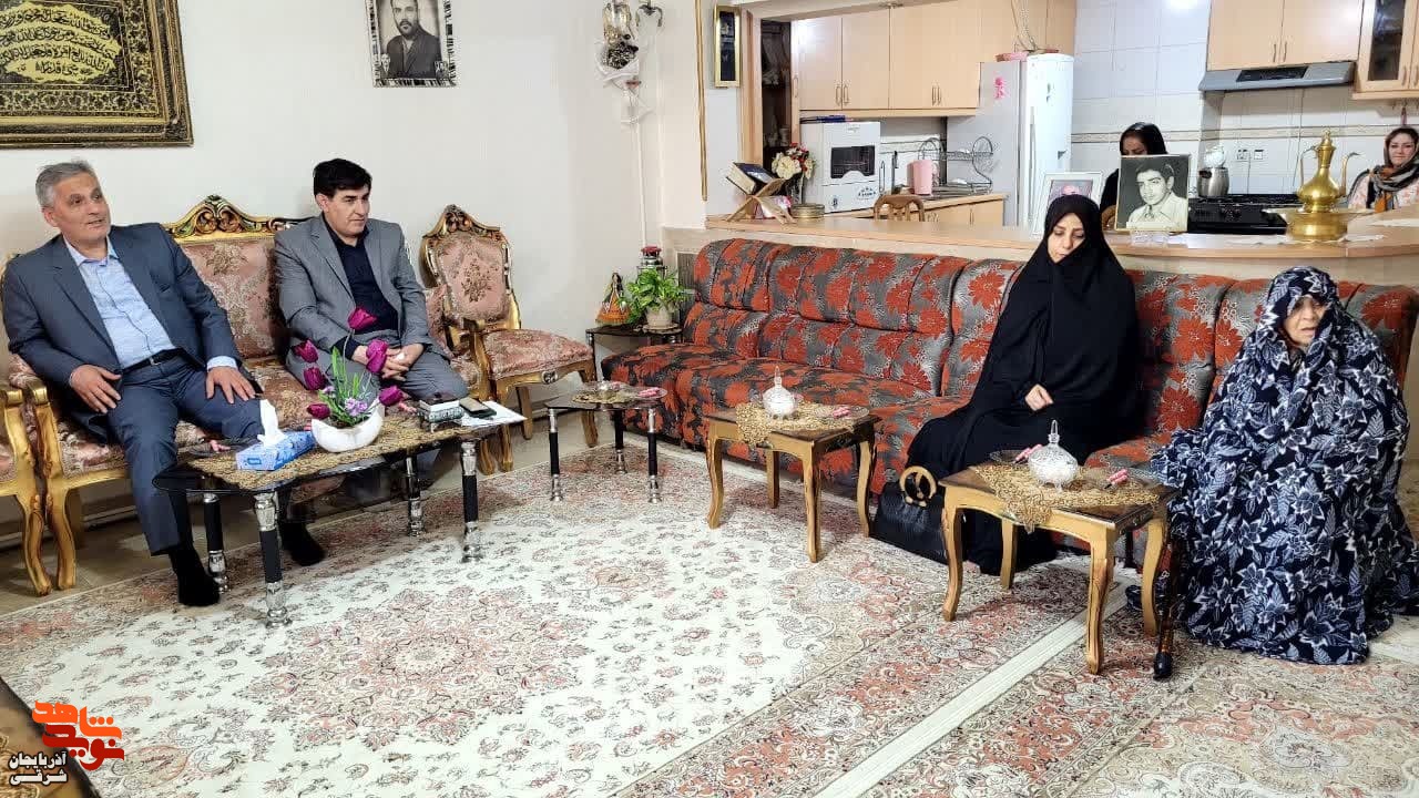 سلمانی با خانواده ۵ شهید والامقام تبریز، دیدار تازه کرد