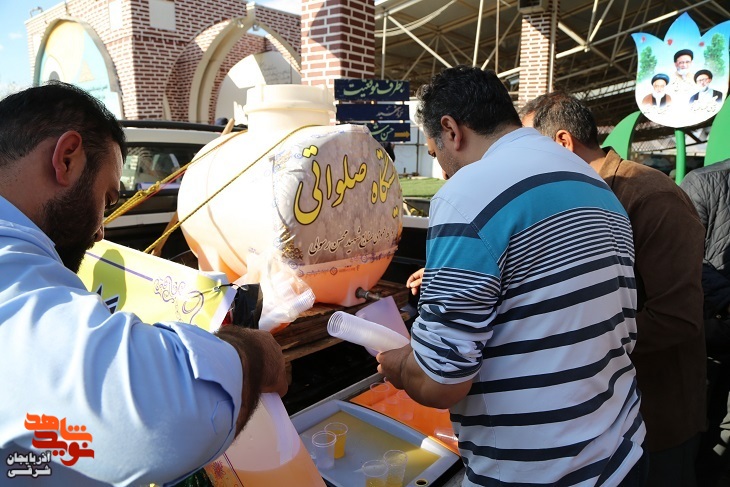 مراسم «مهمانی لاله ها» در گلزار شهدا برگزار شد + تصاویر