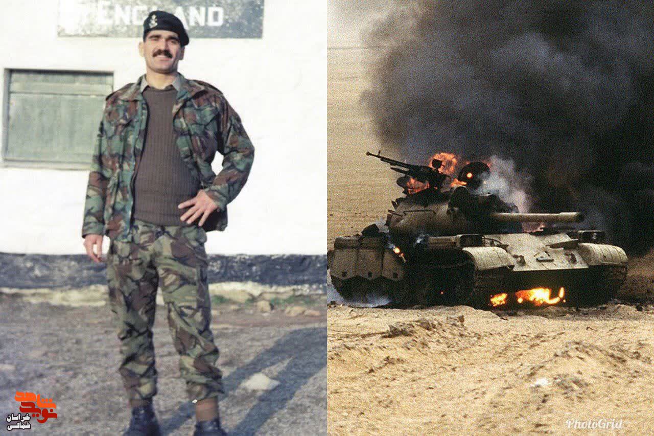شهید« محمدعلی صفا» معروف به بزرگترین شکارچی تانک جهان، که در جریان جنگ با عراق به تنهایی در یک هفته ۱۶۴ تانک را مورد هدف قرار داد و حتی در روز شهادتش ۳۴ تانک را منهدم کرد.