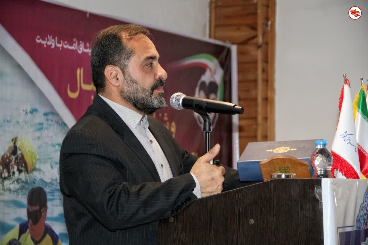 اختتامیه مسابقات شنا و گلبال جانبازان بصیر در رامسر برگزار شد