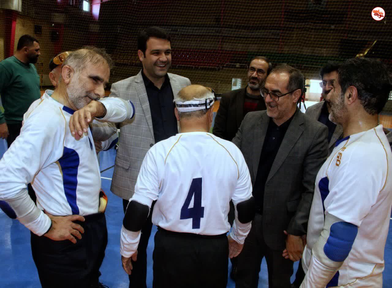 اختتامیه مسابقات شنا و گلبال جانبازان بصیر در رامسر برگزار شد