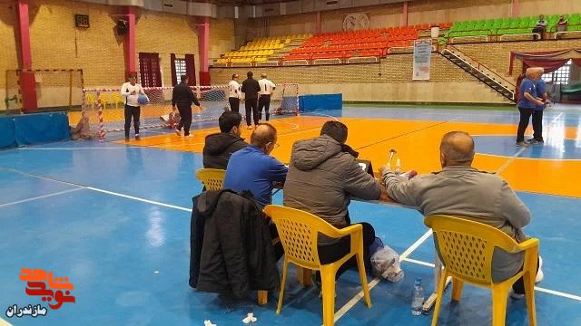 تصاویر/بازدید مدیرکل بنیاد شهید و امور ایثارگران مازندران از محل برگزاری مسابقات گلبال جانبازان بصیر