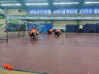 قهرمانی تیم گلبال جانبازان بصیر استان مرکزی در لیگ دسته یک کشور