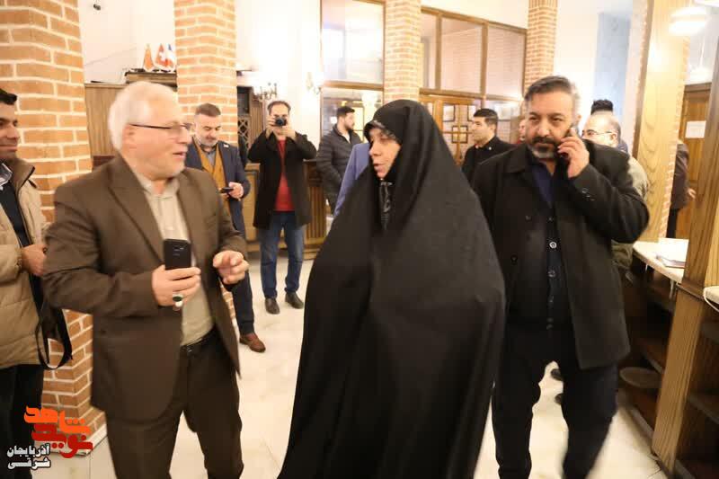 ضیافت هنرمندان جشنواره ملی فیلم ایثار به میزبانی شهرداری تبریز