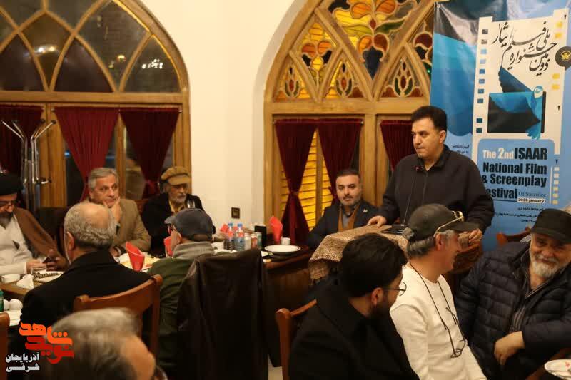 ضیافت هنرمندان جشنواره ملی فیلم ایثار به میزبانی شهرداری تبریز