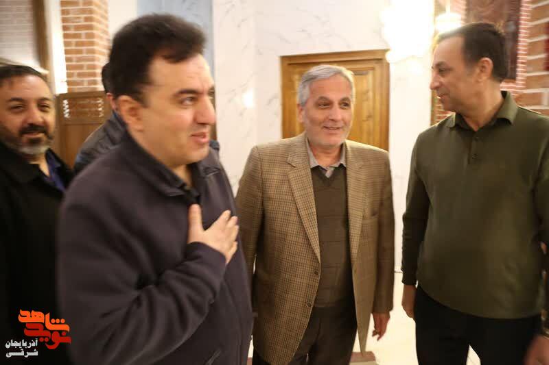 ضیافت هنرمندان جشنواره ملی فیلم ایثار به میزبانی شهرداری تبریز